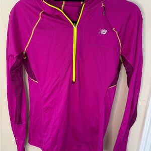 New Balance Pink Long Sleeve Athletic Top